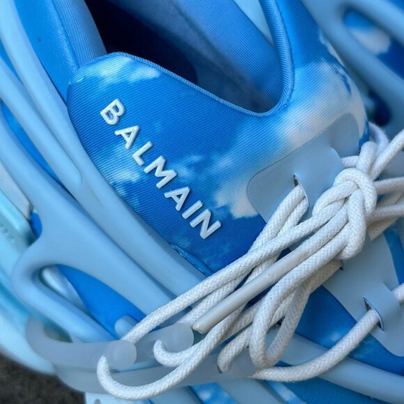 Balmain Blue Sky Sneakers - Picture 6 of 9